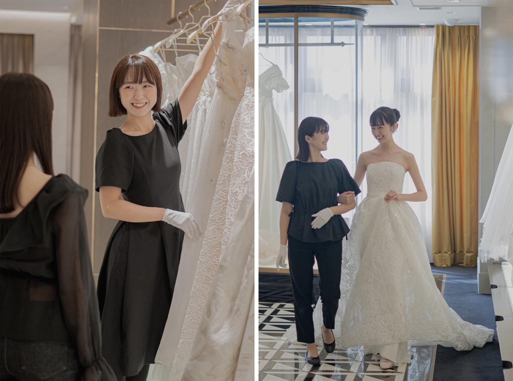 TREATのスタッフユニフォーム。