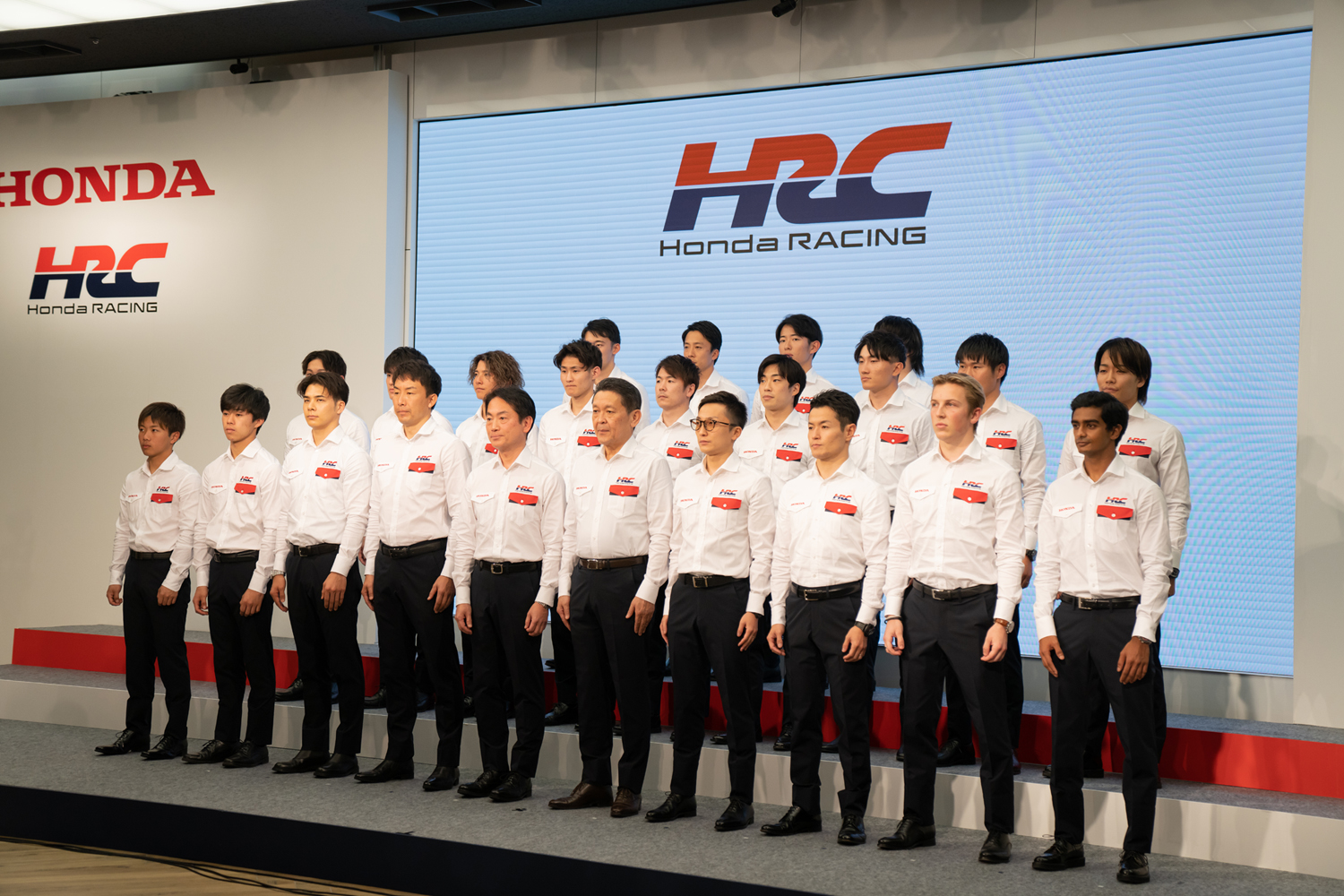 Honda RACINGのユニフォーム。